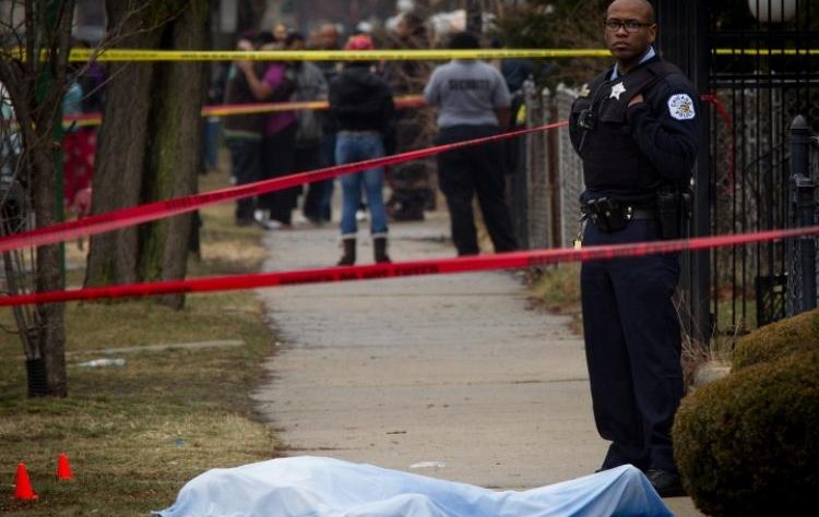 chicago homicide scene